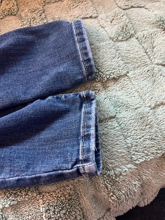 Judy Blue Dark Wash Skinny Jeans with Button-Fly - Picture 6 of 7